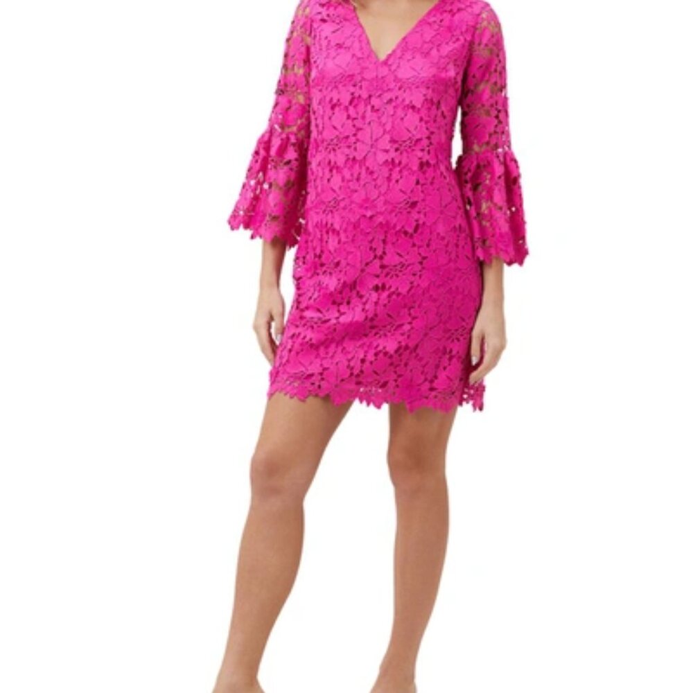 Trina Turk Size 10 Lace Minidress